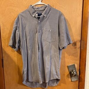 Old Navy Men's Gray Casual Button-Down Shirt